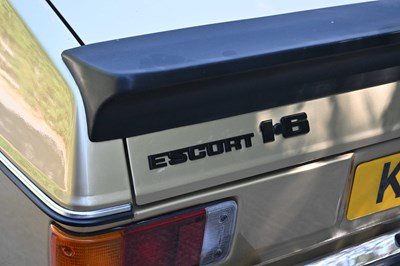 Lot 1980 Ford Escort 1.6 Ghia Mk. II