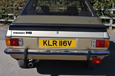 Lot 1980 Ford Escort 1.6 Ghia Mk. II
