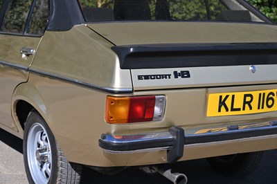 Lot 1980 Ford Escort 1.6 Ghia Mk. II