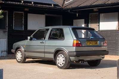 Lot 1988 Volkswagen Golf GTi
