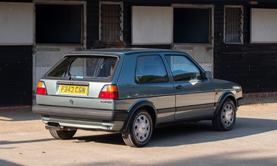 Lot 1988 Volkswagen Golf GTi