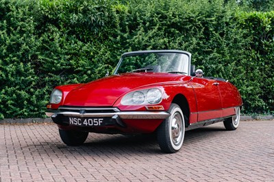 Lot 1969 Citroën DS 21 Décapotable by Ivanoff