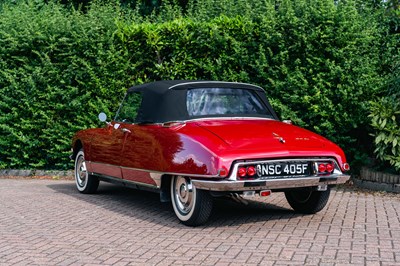 Lot 1969 Citroën DS 21 Décapotable by Ivanoff