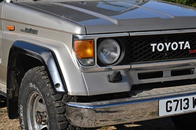 Lot 1989 Toyota Landcruiser II