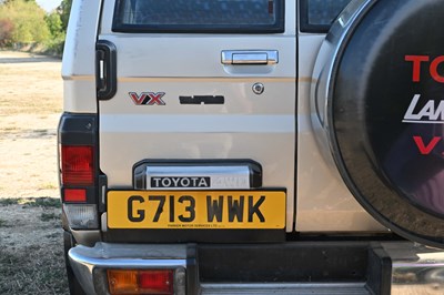 Lot 1989 Toyota Landcruiser II