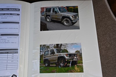 Lot 1989 Toyota Landcruiser II