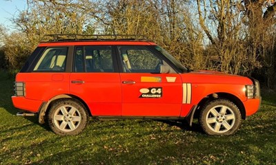 Lot 2002 Range Rover G4 Challenge Press Car (4.4 litre)