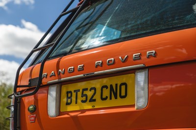 Lot 131 - 2002 Range Rover G4 Challenge Press Car (4.4 litre)