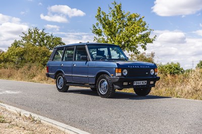 Lot 113 - 1989 Range Rover Vogue (3.5 litre)