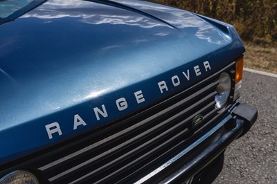 Lot 113 - 1989 Range Rover Vogue (3.5 litre)