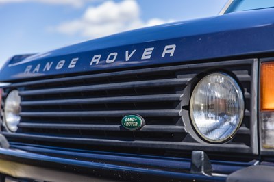 Lot 113 - 1989 Range Rover Vogue (3.5 litre)