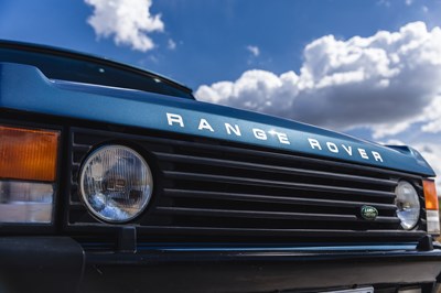 Lot 113 - 1989 Range Rover Vogue (3.5 litre)