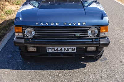 Lot 113 - 1989 Range Rover Vogue (3.5 litre)
