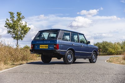 Lot 113 - 1989 Range Rover Vogue (3.5 litre)