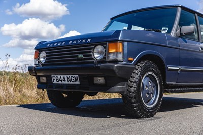 Lot 113 - 1989 Range Rover Vogue (3.5 litre)