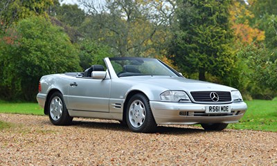 Lot 1997 Mercedes-Benz SL320 Roadster