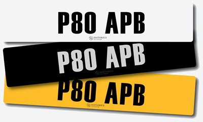 Lot Registration P80 APB