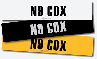 Lot Registration N9 COX