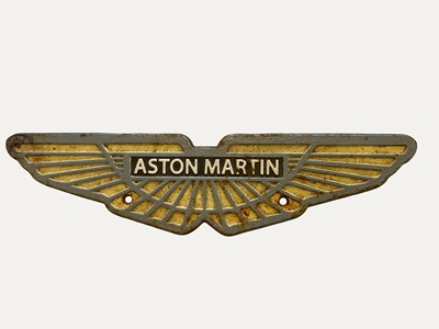 Lot Aston Martin Sign