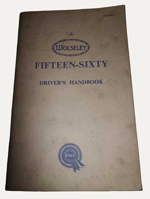 Lot Wolseley Fifteen-Sixty Driver’s Handbook
