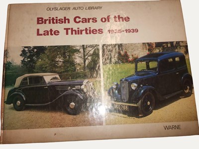 Lot British Cars of late 1930 s Warne 1913
