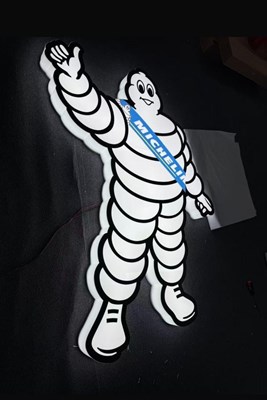 An Original Michelin Man display figure