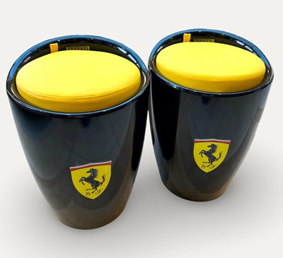 Lot 17 - Ferrari Stools