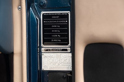 Lot 1988 Rolls-Royce Silver Spirit