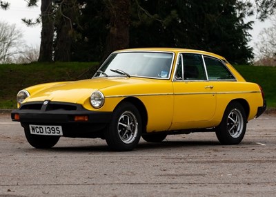 Lot 106 - 1978 MG B GT