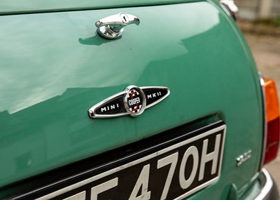 Lot 257 - 1970 Morris Mini Cooper S