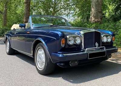 Lot 165 - 1987 Bentley Continental Convertible