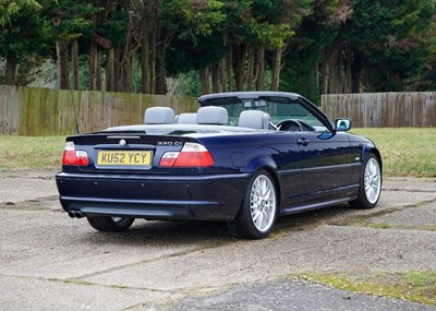 Lot 174 - 2002 BMW 330Ci M Sport Convertible