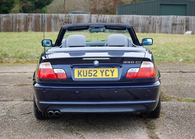 Lot 174 - 2002 BMW 330Ci M Sport Convertible