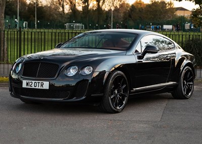 Lot 244 - 2010 Bentley Continental GT Supersports