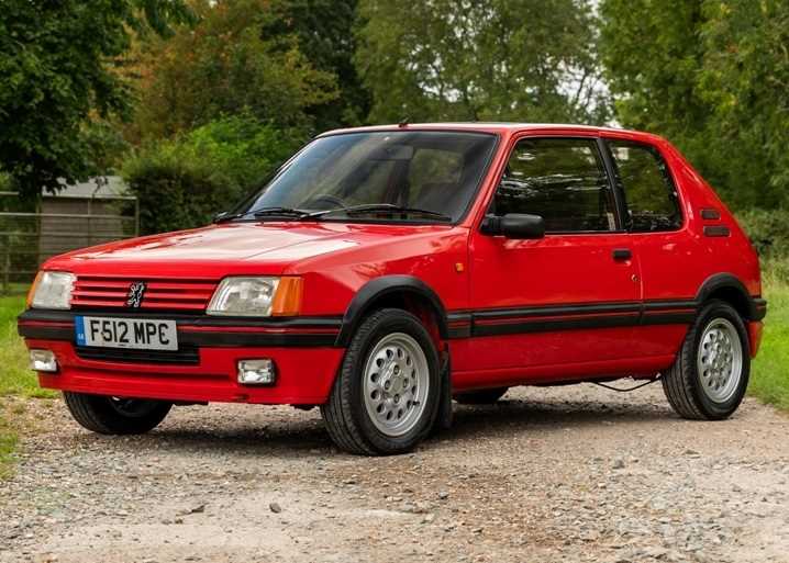 Lot 112 - 1988 Peugeot 205 Gti (1.6 litre)