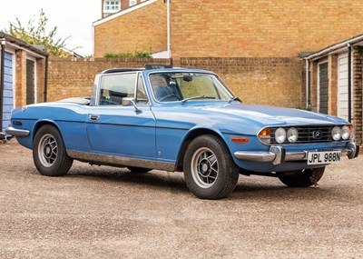 Lot 120 - 1975 Triumph Stag