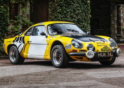 Lot 157 - 1971 Alpine A110-1647, Rally, Sprint and Hillclimb car
