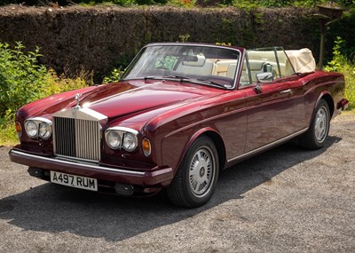 Lot 188 - 1984 Rolls-Royce Corniche Convertible