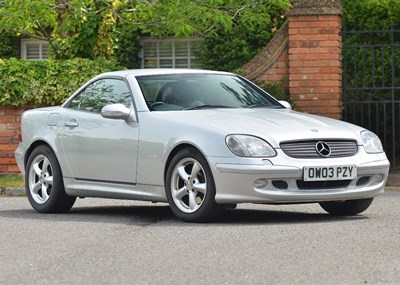 Lot 107 - 2003 Mercedes-Benz SLK 320
