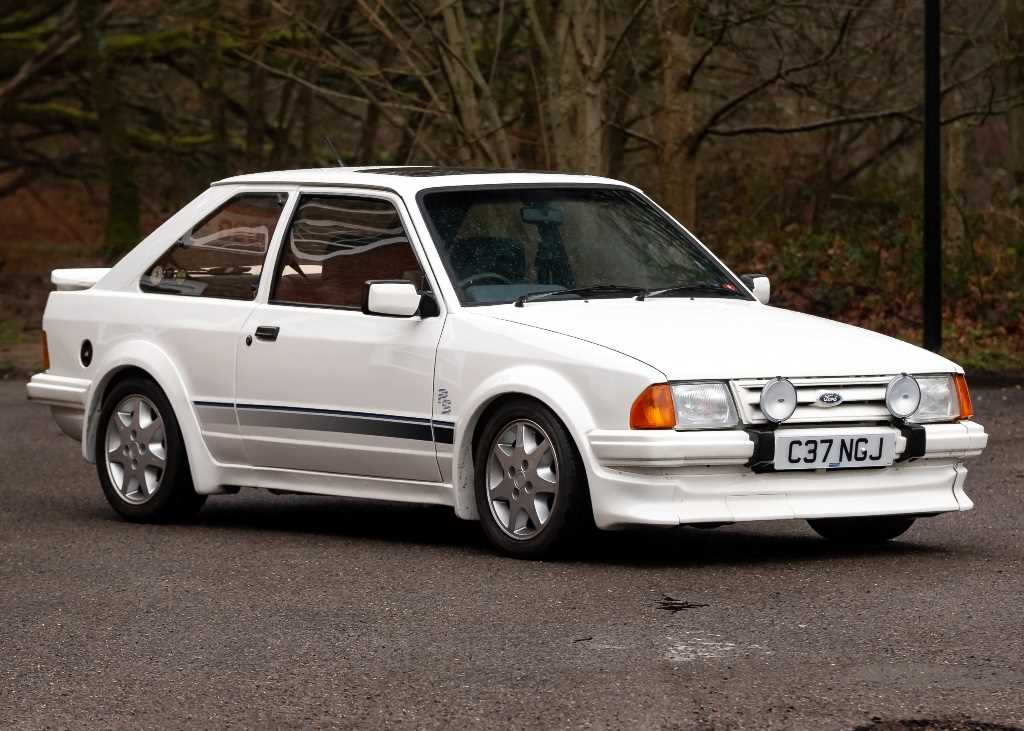 Lot 137 - 1986 Ford Escort RS Turbo Series I