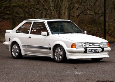 Lot 137 - 1986 Ford Escort RS Turbo Series I