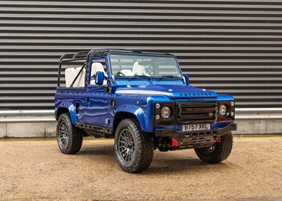Lot 186 - 1985 Land Rover Defender 90 Soft Top Restomod