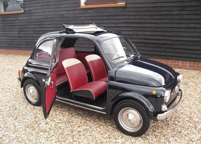 Lot 160 - 1963 Fiat 500D Transformable