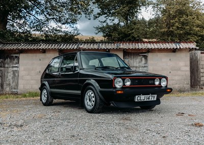 Lot 163 - 1983 Volkswagen Golf GTi Mk. I
