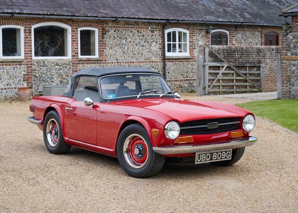 Lot 156 - 1969 Triumph TR6