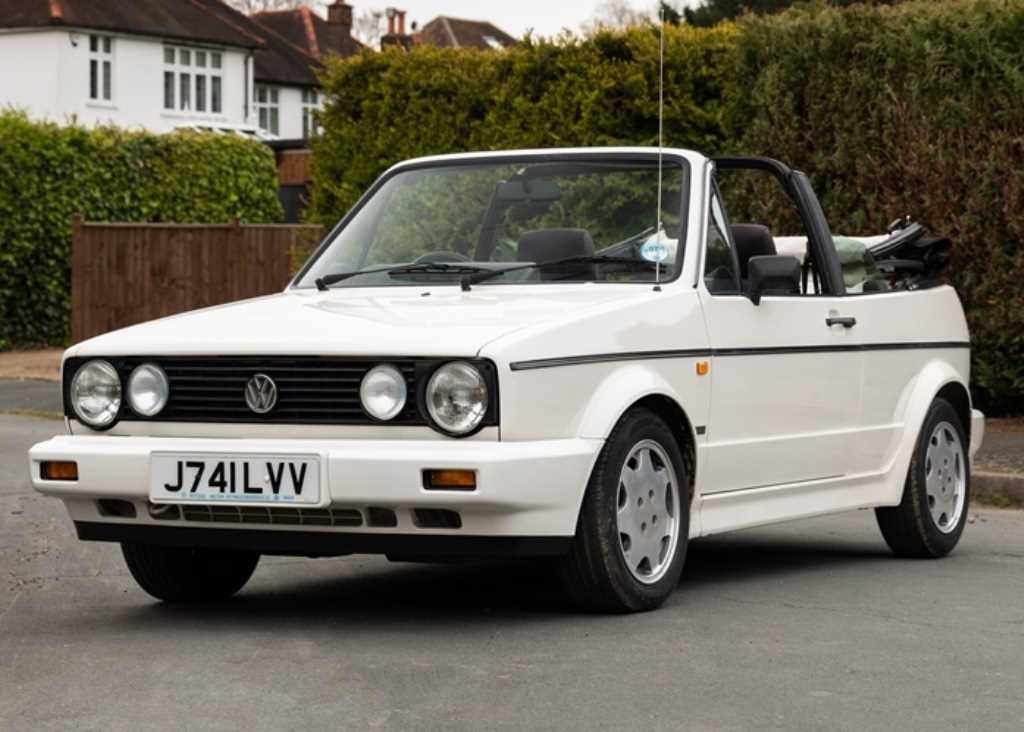 Lot 127 - 1992 Volkswagen Golf Clipper Cabriolet
