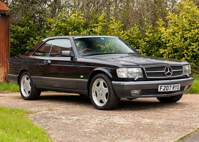 Lot 117 - 1989 Mercedes-Benz 560 SEC