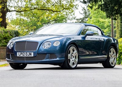 Lot 178 - 2012 Bentley Continental GTC