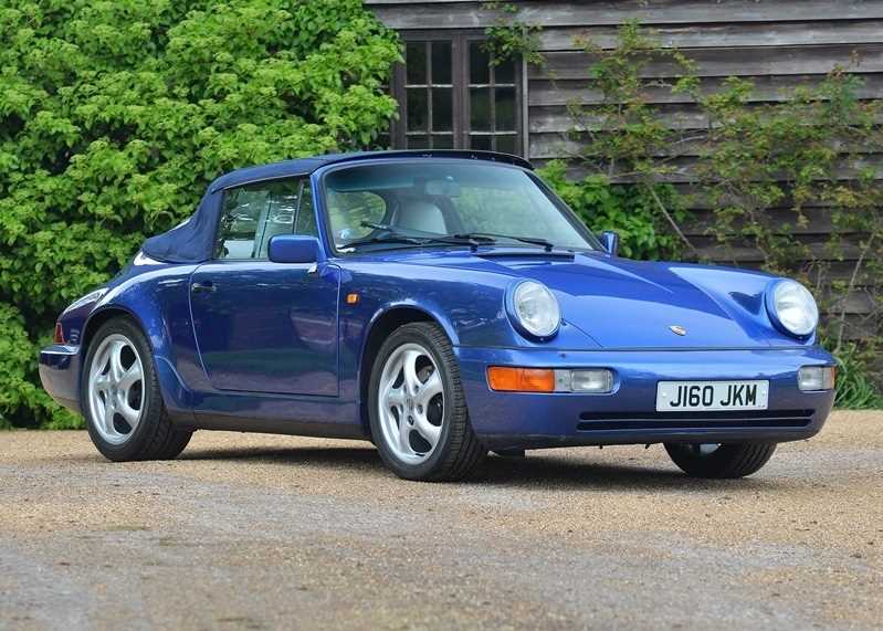 Lot 162 - 1991 Porsche 911/964 Carrera 2 Cabriolet Tiptronic