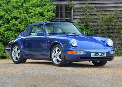 Lot 162 - 1991 Porsche 911/964 Carrera 2 Cabriolet Tiptronic